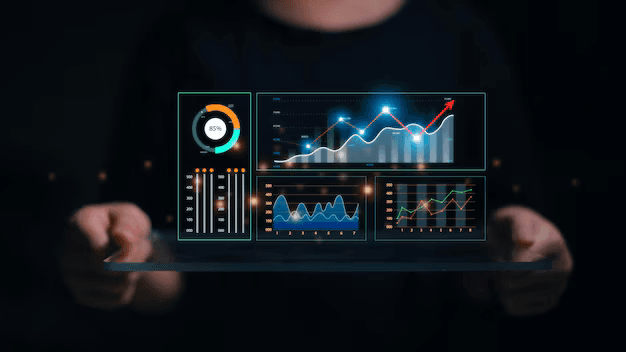 Data analytics dashboard business intelligence