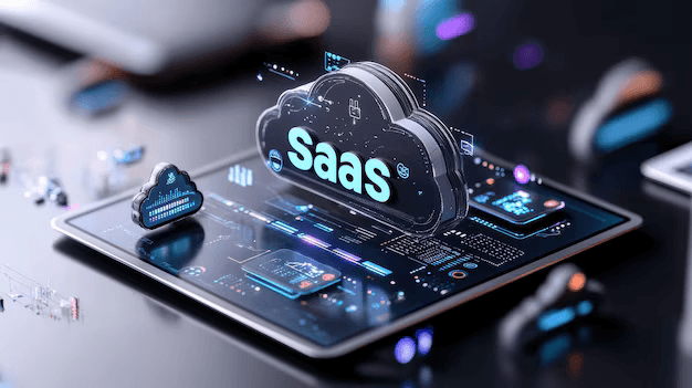 Cloud computing SaaS architecture diagram